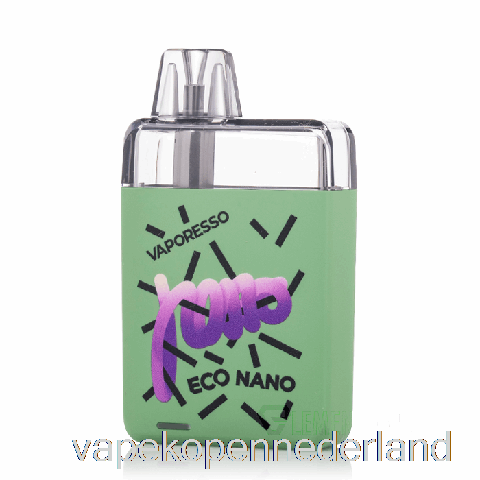 Elektronische Sigaret Vape Vaporesso Eco Nano Pod-systeem Lentegroen